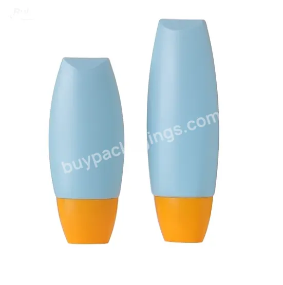 High Quality 40ml Pe Plastic Cosmetic Bb Cream Squeeze Tube Matte Finishing With Screw Lid