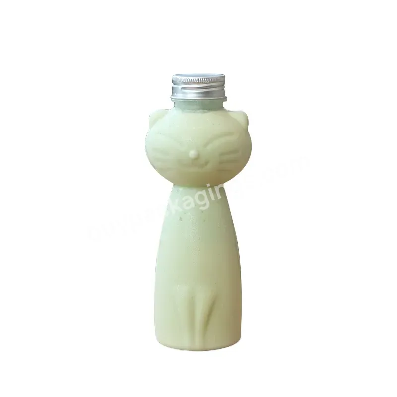 High Quality 500ml Caton Cat Pet Food Grade Plastic Milk Tea Bottle