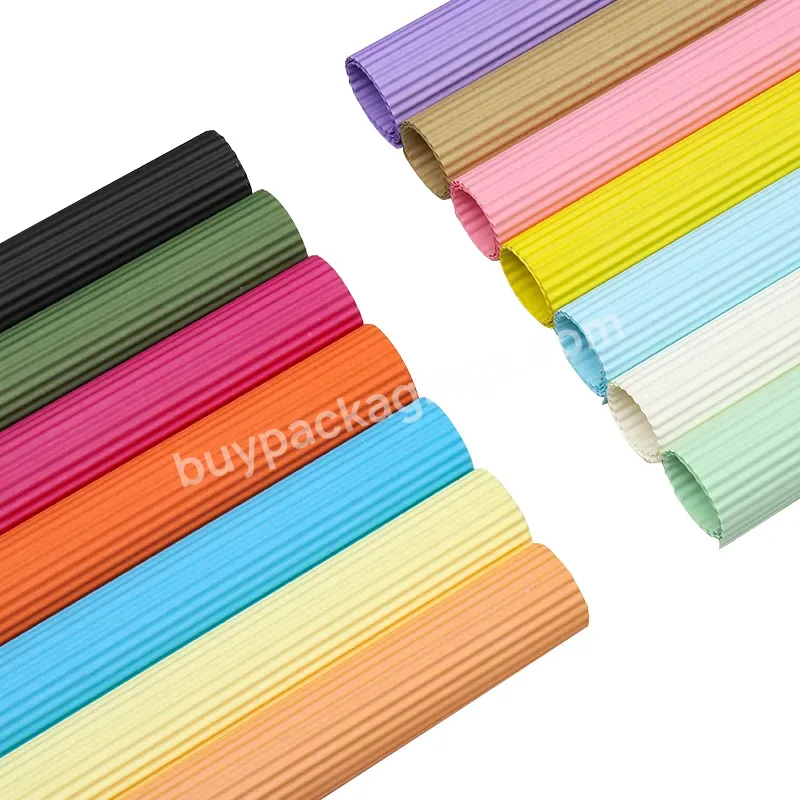 High Quality 58*68cm 20pcs/bag Corrugated Fluting Paper Art Paper Diy Handcraft Paper - Buy High Quality 58*68cm 20pcs/bag Corrugated Fluting Paper,Art Paper,Diy Handcraft Paper.