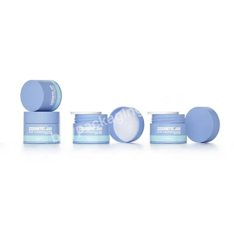 High Quality 5g 15g 20g 30g 50g Skincare Packaging Plastic Cream Container Jars Luxury Cosmetics Lip Balm Jar