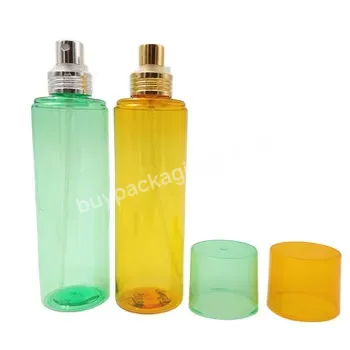 High Quality 8oz Pet Plastic Cosmetic Bottle With Fine Mist Sprayer Empty Daily Care Spray Perfume Bottle 250ml With Big Cap