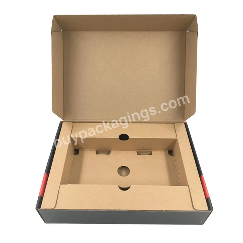 high quality 9x7x2 corrugated mailer box with tear strip 7x5inches shipping box