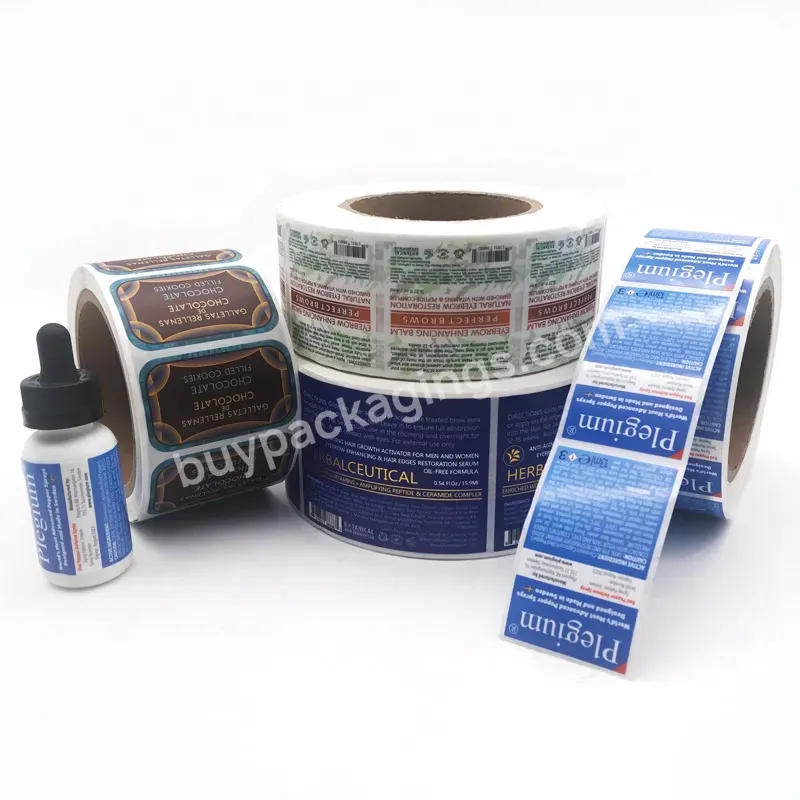 High Quality Adhesive Easy Tear Off Labels,Custom Making Removable Logo Stickers,Waterproof Tear Off Label