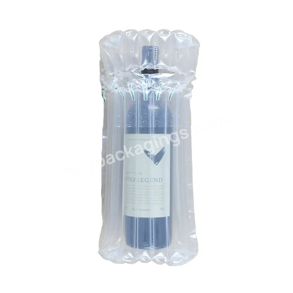 High Quality Air Column Bags For Wine Bottle Air Inflatable Bag Packaging Wine Bottle Protector