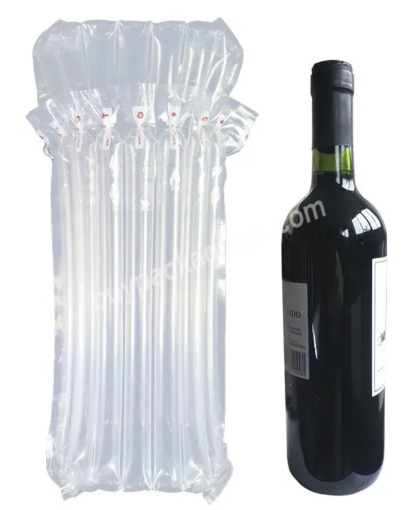 High Quality Air Column Bags For Wine Bottle Air Inflatable Bag Packaging Wine Bottle Protector