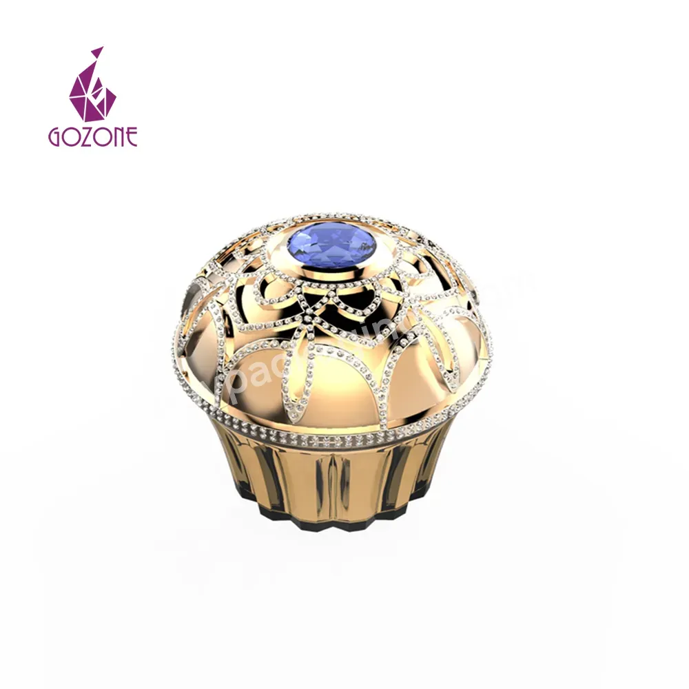 High Quality Arabic Burner Saffron Black Glass Bakhoor Jar Bottle