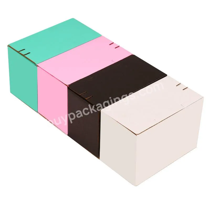 High Quality Base Price Carton Paper Cardboard Sample Accept  Self Stick Zipper Packaging Boxes for Package