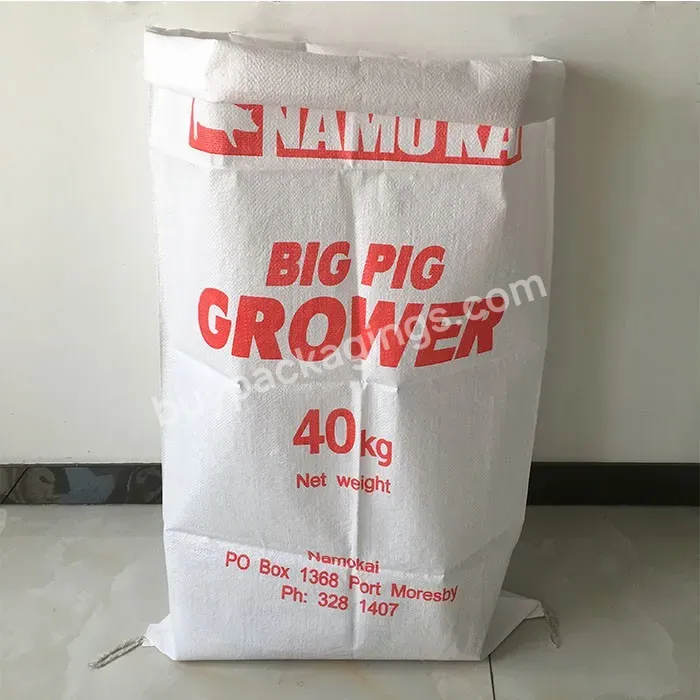 High Quality Best Price Pp Woven Bags 25kg 50kg Poultry Chicken Feed Bags