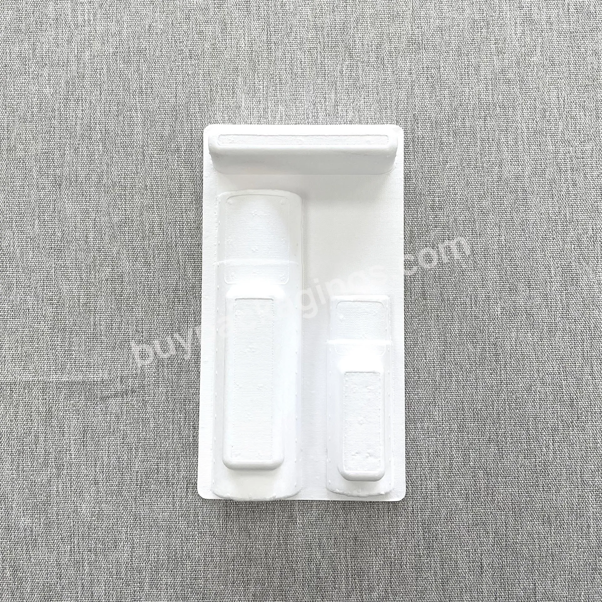 High Quality Biodegradable Custom Luxury Paper Skin Care Bottle Packaging Inner Tray Cosmetic Holder