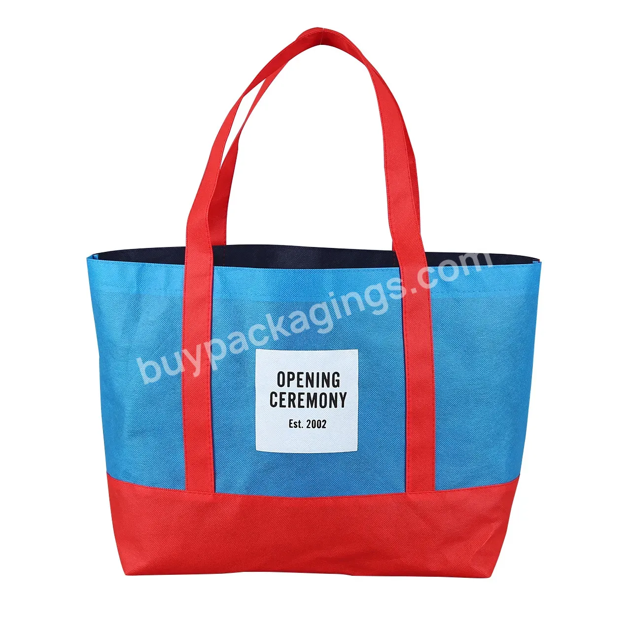 High Quality Canvas Bag Shopping Women Bag Non Woven Bag With Custom Print Logo