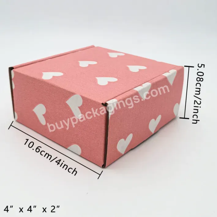 High Quality Cardboard Decorative Box With Lid Corrugated Mailing Boxes For Packaging Gift Paper Box