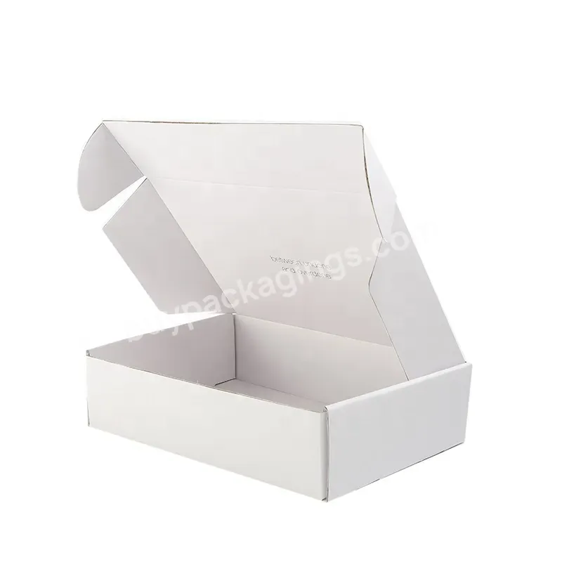 High Quality Cardboard Paper Packaging Boxes Corrugated Ecommerce Underwear Packaging Shipping Mailer Boxes For Underwear