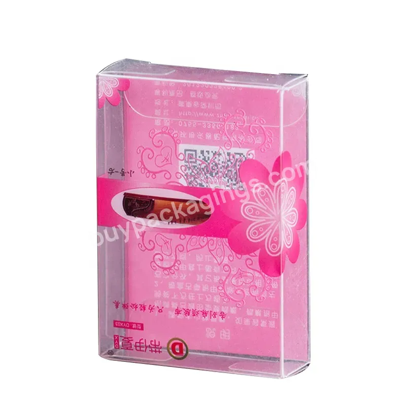 High Quality Clear Pvc And Pet Plastic Gift Box Custom For Electronic Device