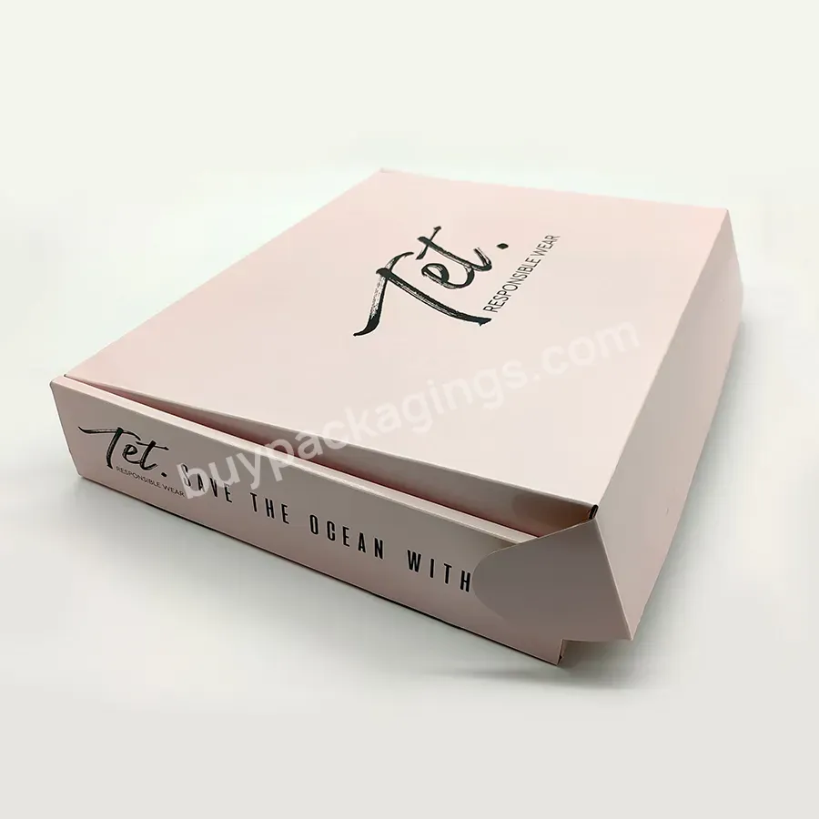 High Quality Clothing Packaging Box Custom Logo Gift Box New Design Corrugated Paper Box