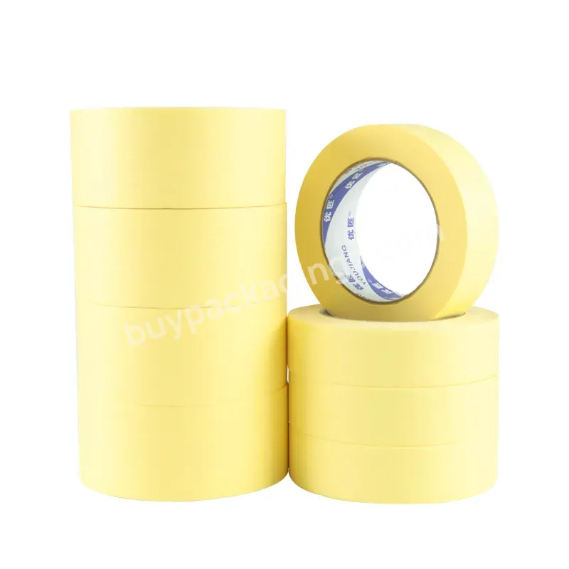 High Quality Colorful 48mm Wall Paint Crepe Paper General Purpose Masking Tape