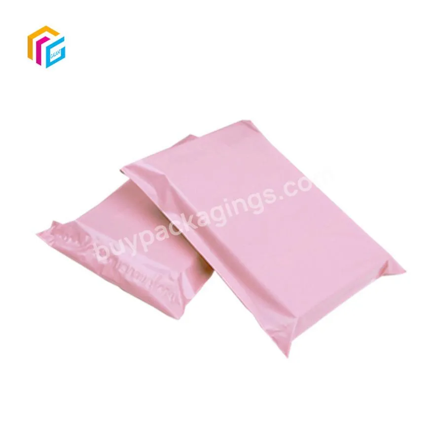 high quality compostable shopping bag courier style bag custom logo poly mailing bags with handle