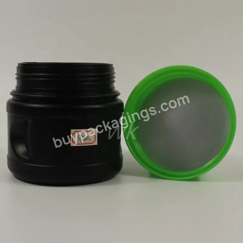 High Quality Container Hdpe Plastic Supplement Jar 250ml 500ml 1000ml Food Grade Sports Protein Powder Jar