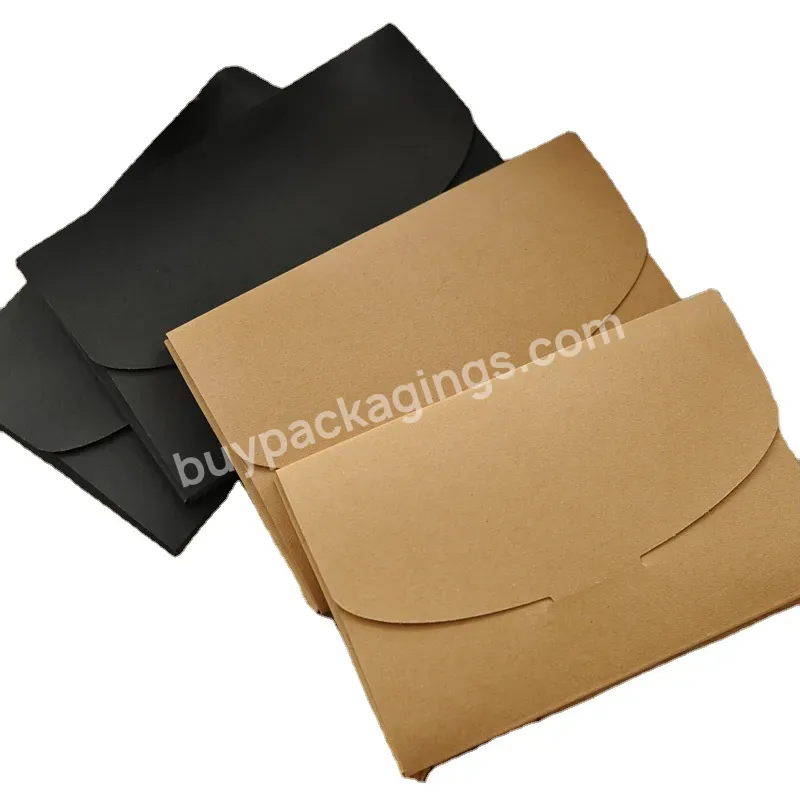 High Quality Cuastom Scarf Envelope Box Envelope Sleeve With Windows