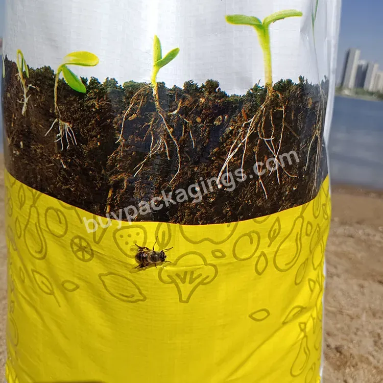 High Quality Custom Bopp Laminated Pp Woven Plastic Fertilizer Packaging Bag With Pe Liner Bag 25kg 50kg