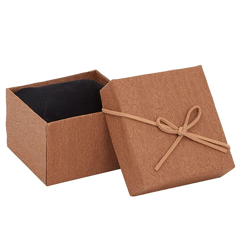 High Quality Custom Cardboard More Color Kraft paper Watch Box Paper Gift Box in China Paperboard Handmade Display