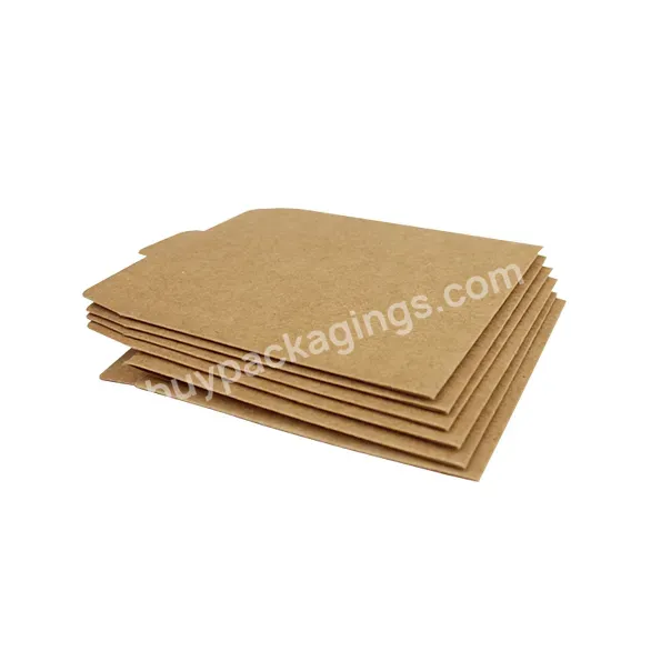 High Quality Custom Cheap Brown Kraft Cardboard Paper Cd Sleeve