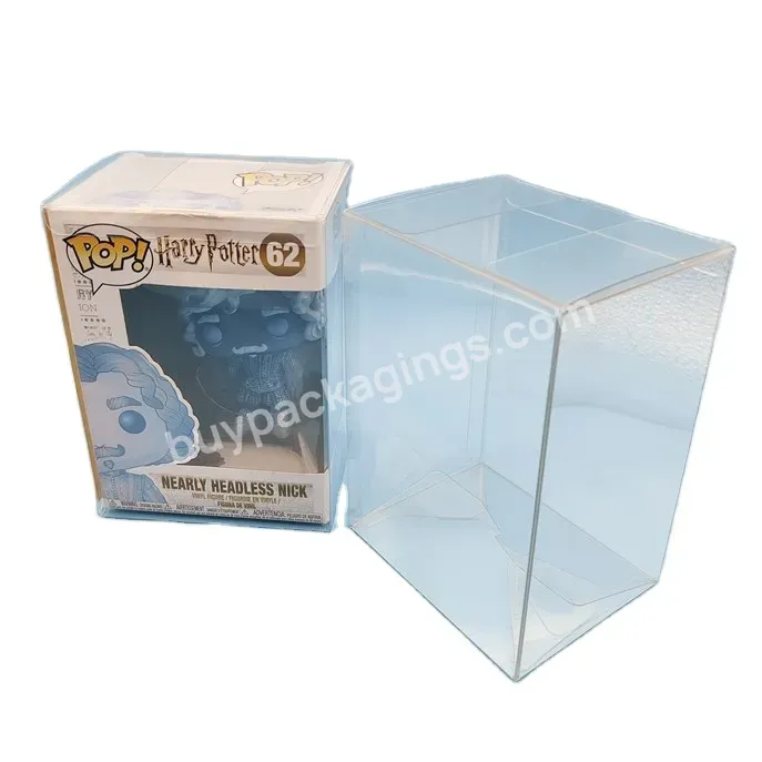 High Quality Custom Clear Pet Plastic Box Pop 4'' 6'' Funko Protector Case