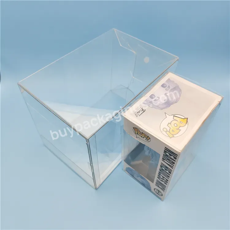 High Quality Custom Clear Pet Plastic Box Pop 4'' 6'' Funko Protector Case