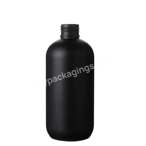 High Quality Custom Color Printing 500ml Pet Shower Gel Shampoo Empty Bottle Beauty Shampoo Cosmetic Skincare Packing