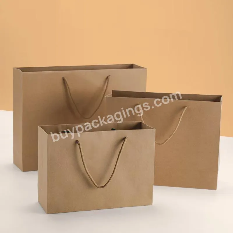 High Quality Custom Foil Eco Packaging Paper Shopping Carry Animal Print Paper Bag Clothing Business Paper Bags