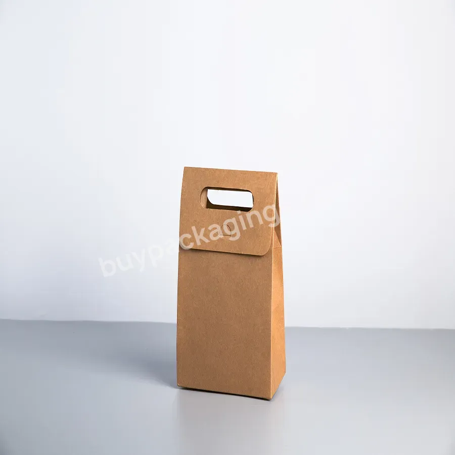 High Quality Custom Handle Kraft Paper Bag With Logo Shopping Paper Bags Luxury Packaging Paper Bag