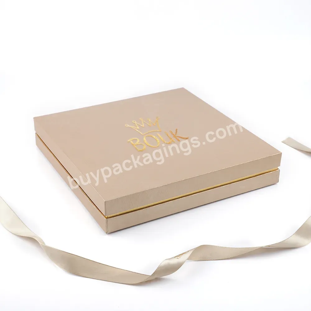 High Quality Custom Logo Box With Top And Bottom Lid Chocolate Box Chocolate Individually Wrapped