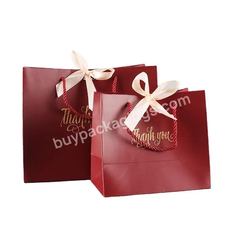 High Quality Custom Logo Luxury Boutique Shopping Bag Clothing Branded Paper Retail Bag With Your Own Logo Printed