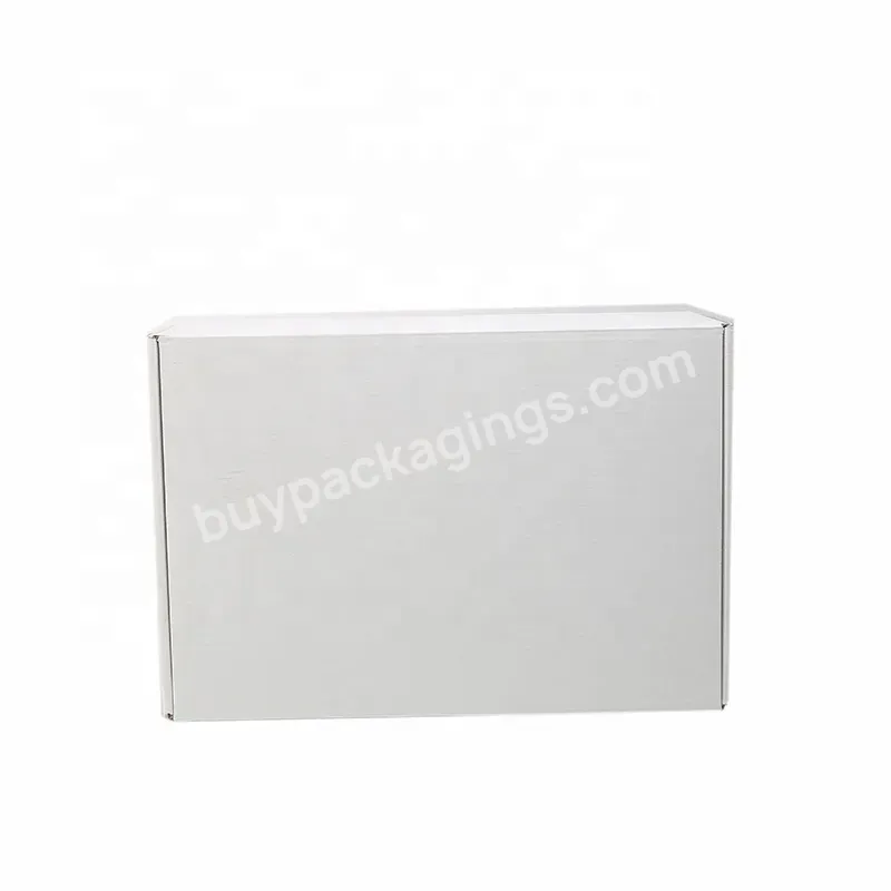 High Quality Custom Logo Printing Recycle White Paper Box Clothing Underwear T-shirt Packaging Boxes - Buy 2023 Custom Logo Printing Recycle White Paper Box Clothing Underwear T-shirt Packaging Boxes,Eco Friendly Customized E Commerce Corrugated Card