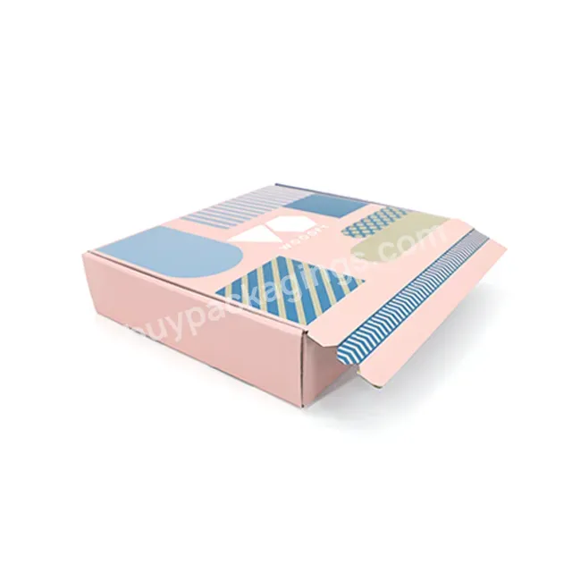 High Quality Custom Logo Small Shoes Corrugated Packaging Box