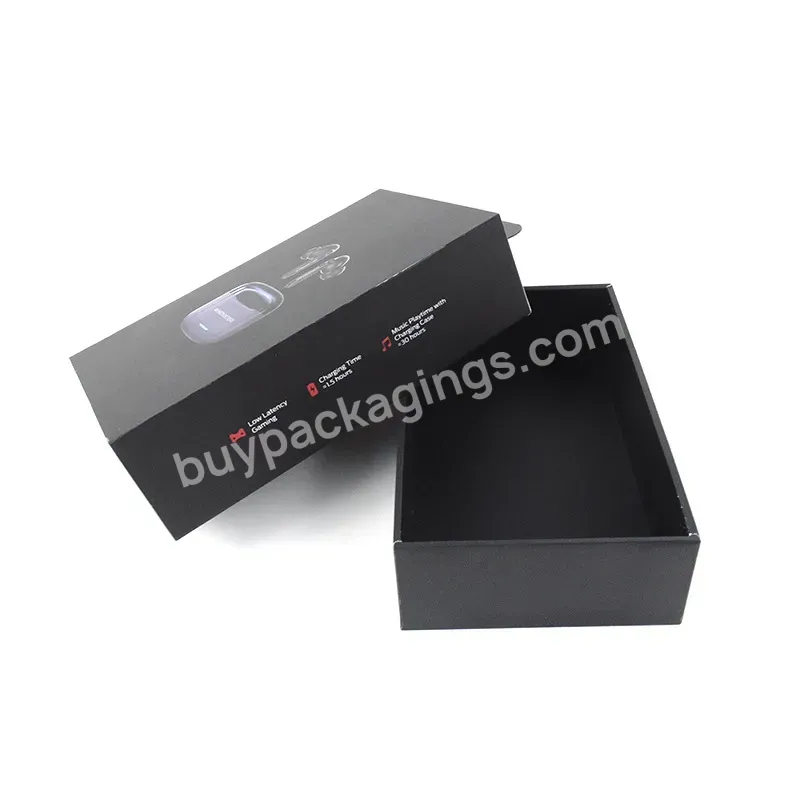 High Quality Custom Luxury Bluetooth Earphone Packaging Box With Logo For Electronics