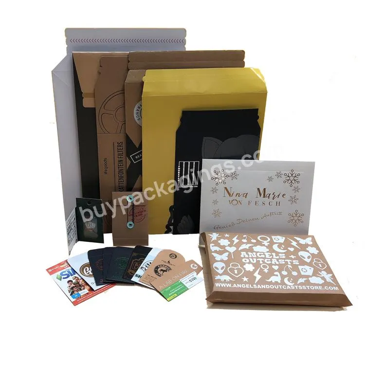 High Quality Custom Multiple Paper Envelopes Peel & seal self-adhesive Color Envelopes with Sticker