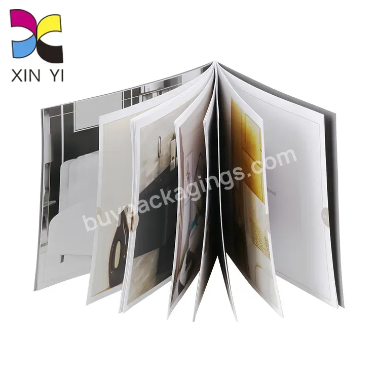 High Quality Custom Perfect Binding Cheap Custom Catalog Brochure Printing Booklet