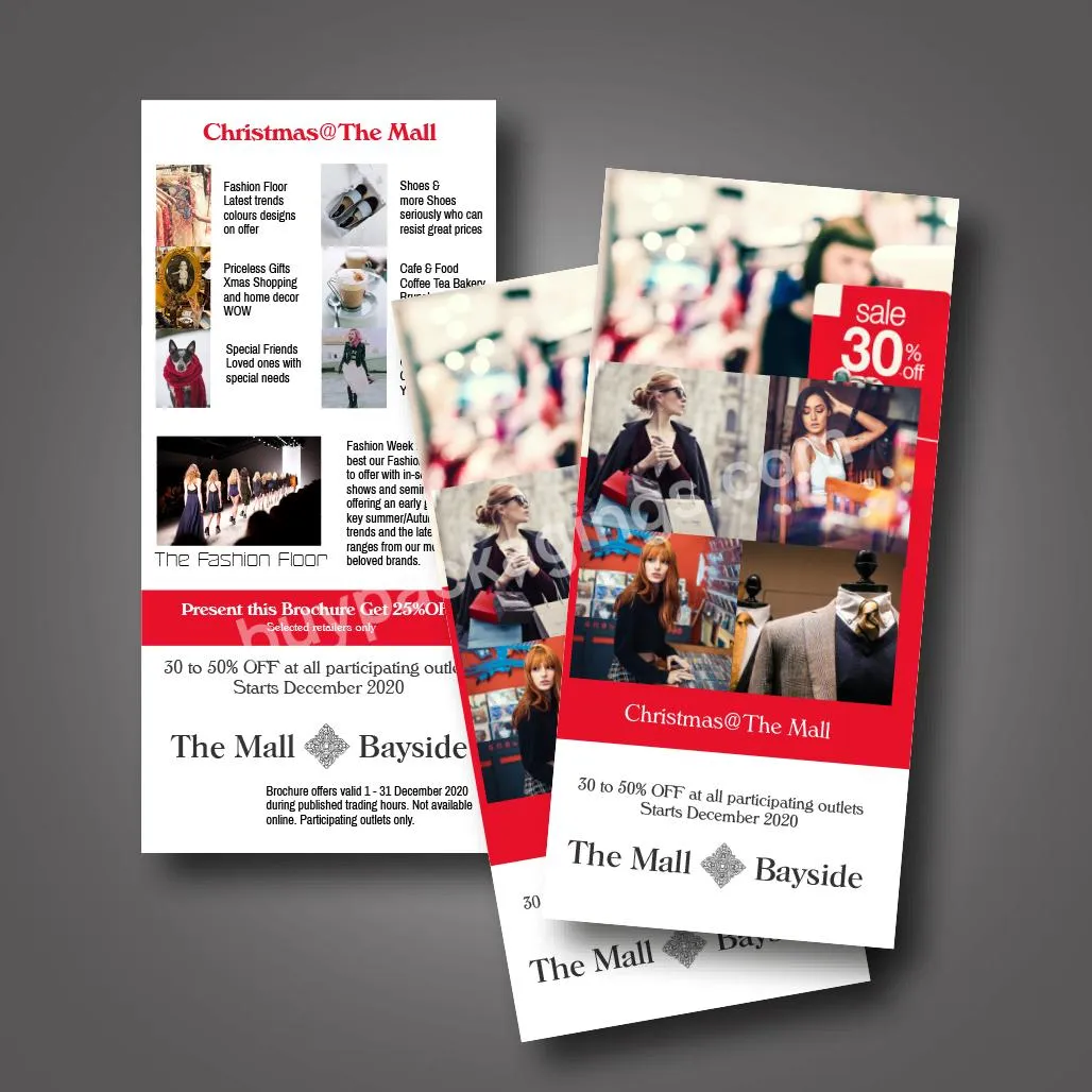 High Quality Custom Printing Booklet Catalog Flyers Leaflet Brochure Printing