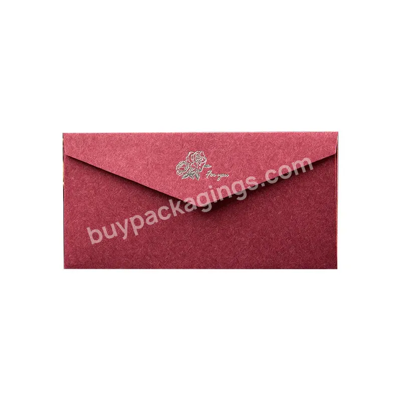 High Quality Custom Printing Paper Envelope For Wedding Gift Envelope