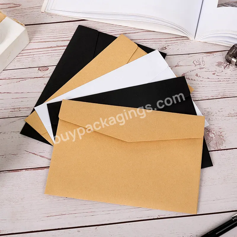 High Quality Custom Printing Paper Envelope Recyclable Kraft Paper Envelope