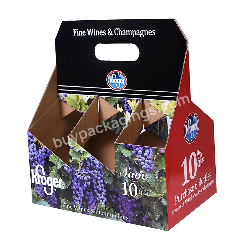 High Quality Custom Size Strong White Corrugated Cardboard Box For 12 Pack Of Wine