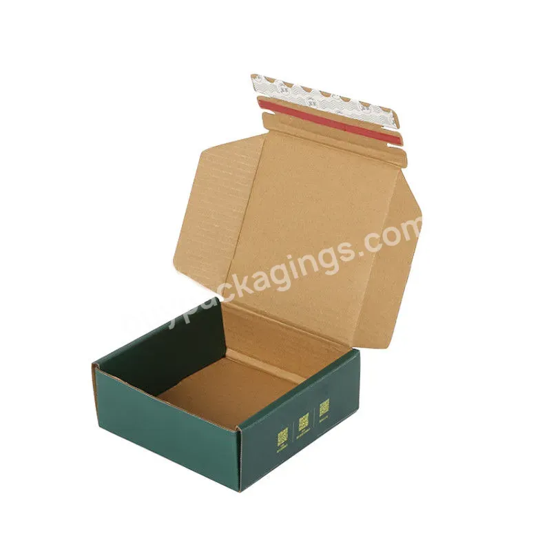 High Quality Customized Cardboard Rectangle Packaging Paper Box Logo Printing Mailer Box