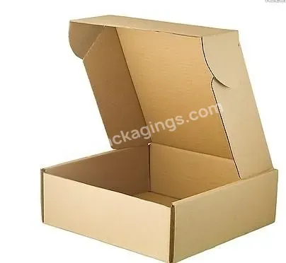 High Quality Customized Color Print Gift Clothing Packaging Corrugated Box