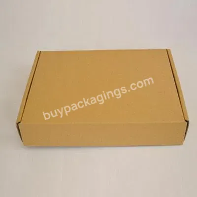 High Quality Customized Color Print Gift Clothing Packaging Corrugated Box