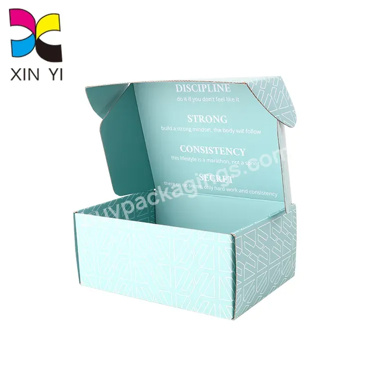 High Quality Customized Logo Full Color Corrugated Color Box Corrugated Packaging Boxes