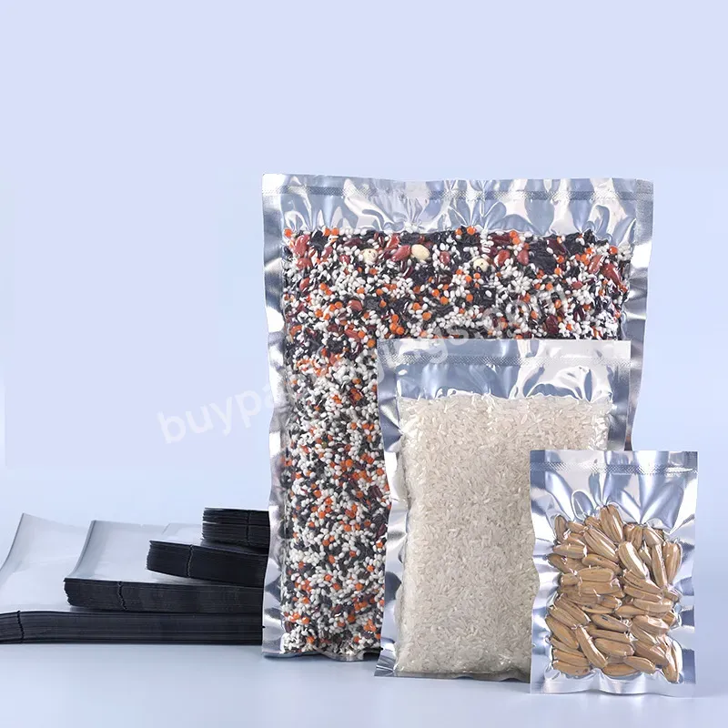 High-quality Customized One Side Transparent One Side Foil Vaccum Bag