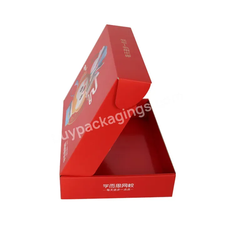 High Quality Customized Printed Corrugated Stationery Paper Packaging And Packing Box