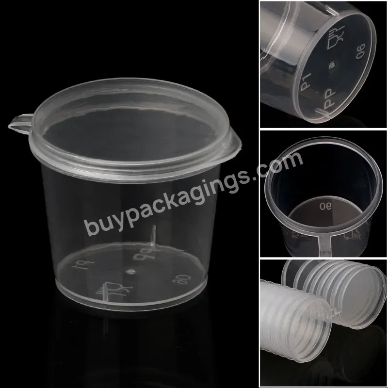 High Quality Dessert Yogurt Small Box Home Party Disposable Pudding Plastic Jelly Cup With Lid