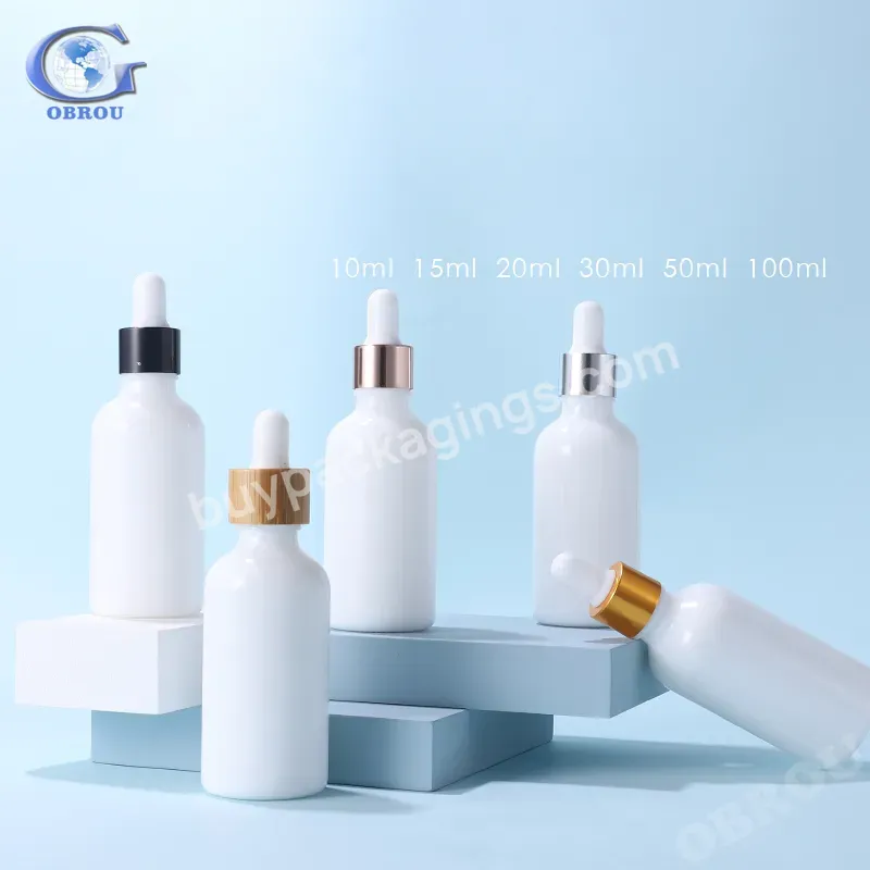 High Quality Durable Leakproof Cuticle Oil Bottle Porcelain Olive Oil Bottle Small Glass Bottles For Olive Oil