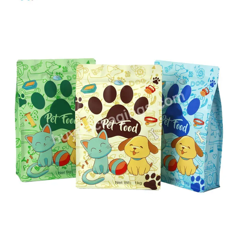 High Quality Eco Friendly Animal Feed Bag Dog Treats Pouch Pet Food Packaging Bags